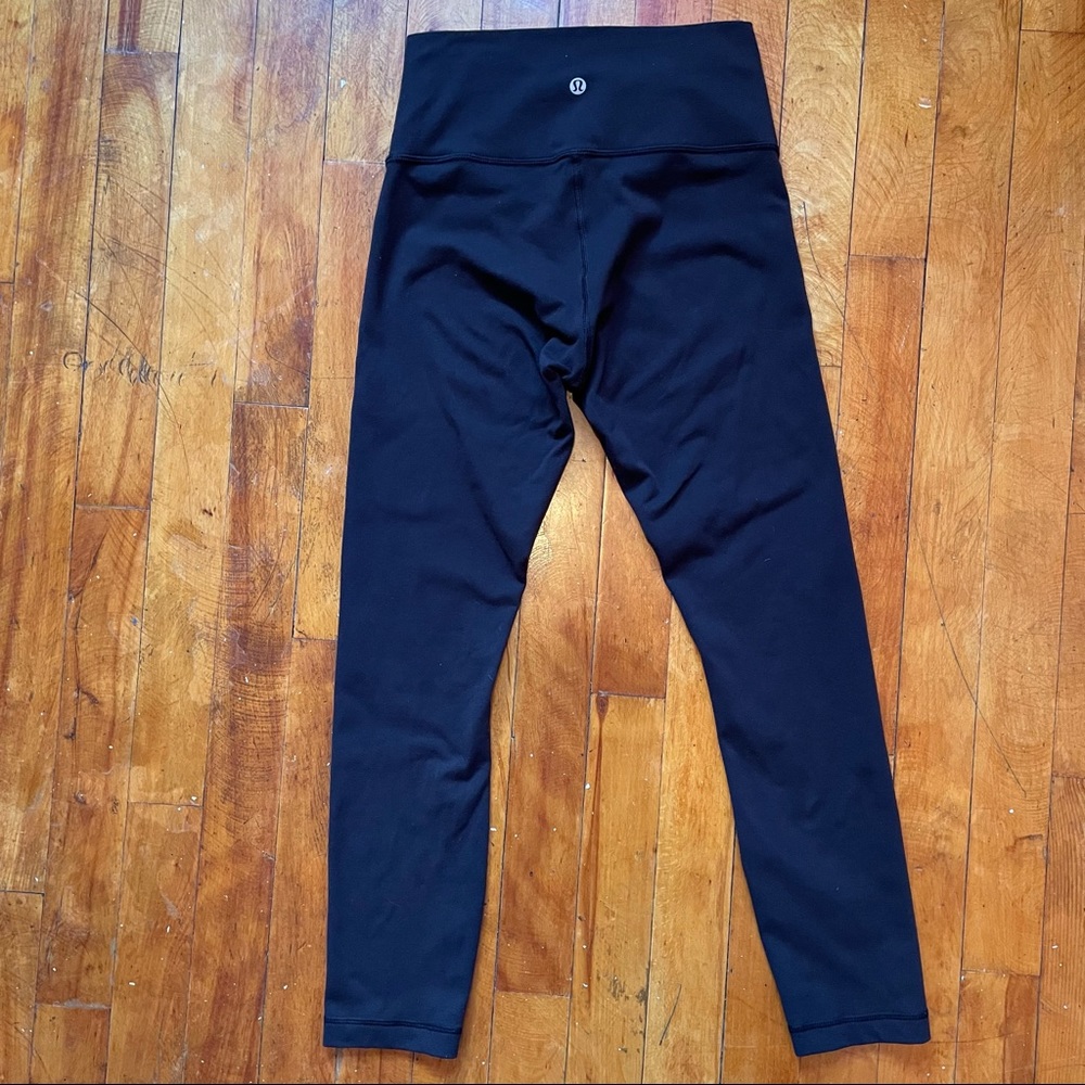 Lululemon Wunder Under Black Leggings Size 6